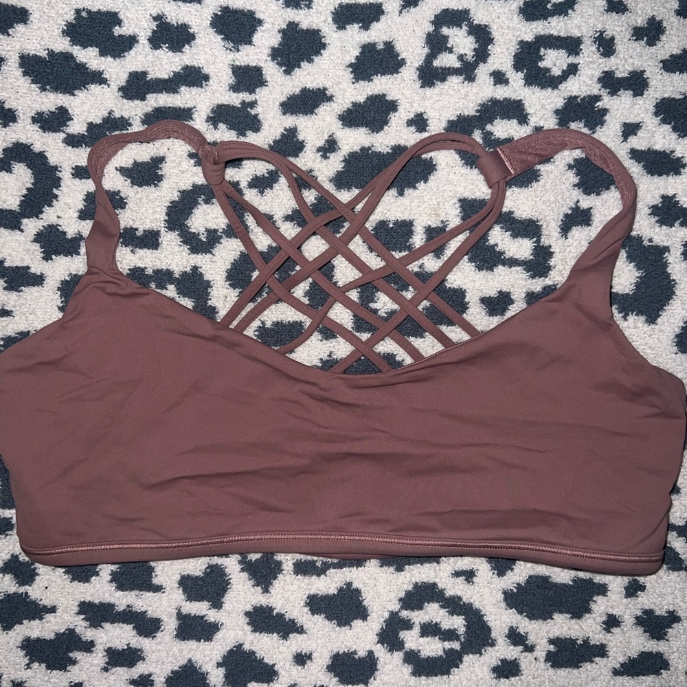 Size 14 EUC Lululemon Free to Be Wild Bra